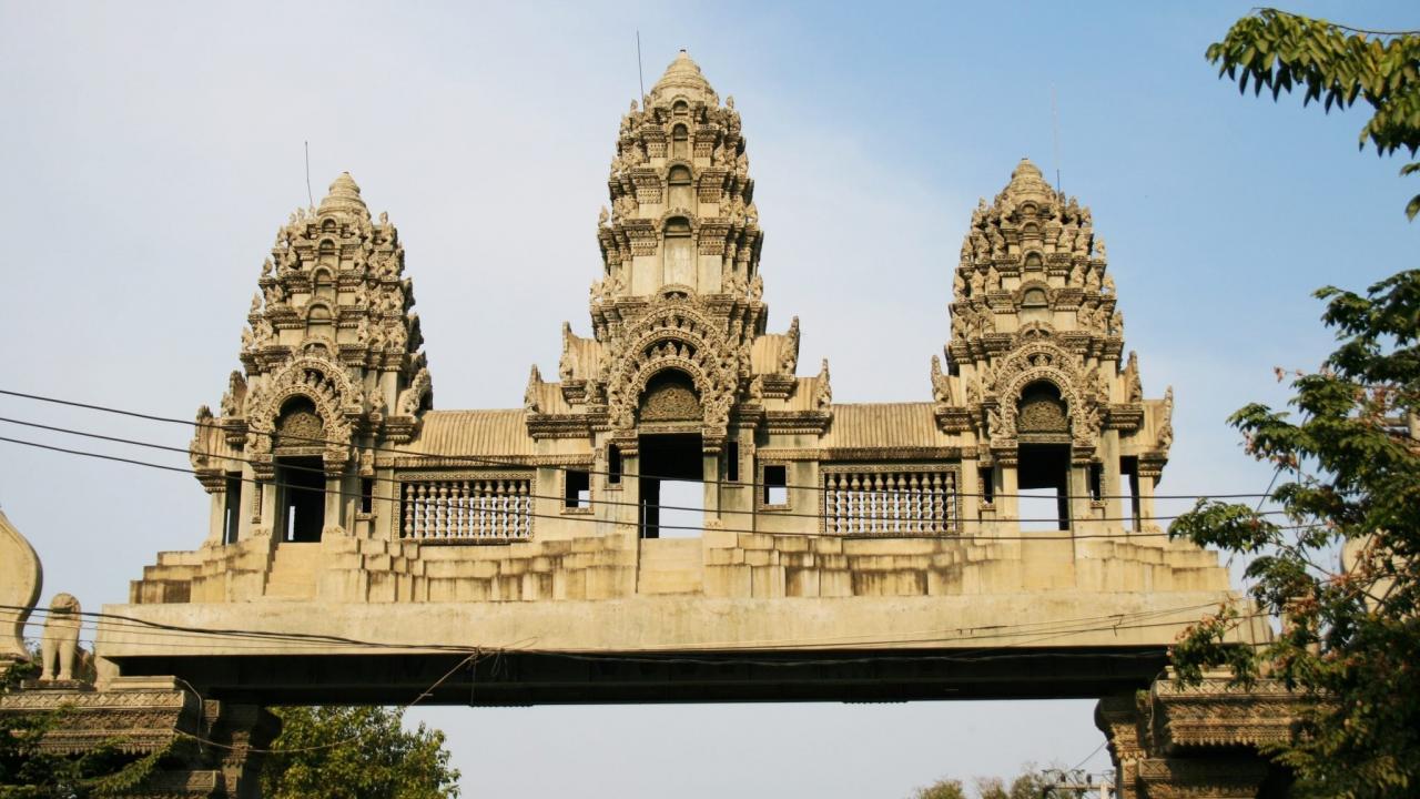 Poipet border, Cambodia.