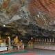 Beauiful Buddha statues inside sacred Kaw Ka Thawng Cave in Hpa-