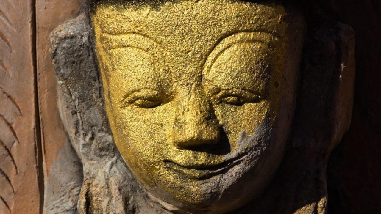 Buddha image, Kakku Pagodas, Taunggyi, Myanmar