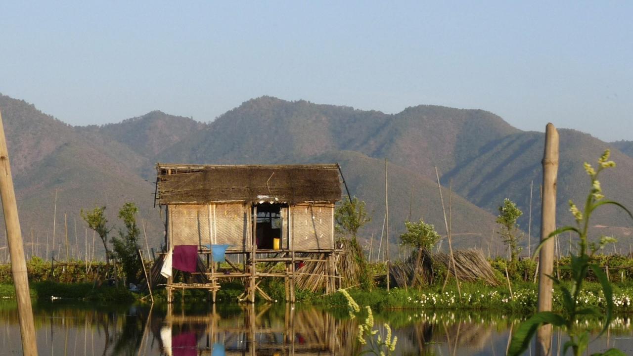 Inle Lake stilt house