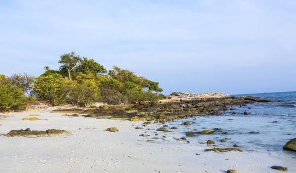 empty beach at island of Koh Samet