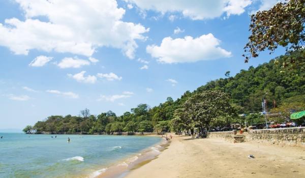 Kep beach in Cambodia