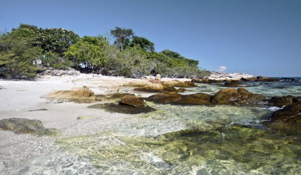 Coastline landscape in eastern part of Ko Samet island