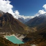 Birendra Tal’, gacial lake below Manaslu Nepal